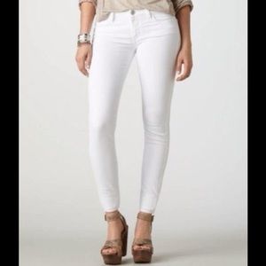 American eagle white skinny jeans size 0 Regular